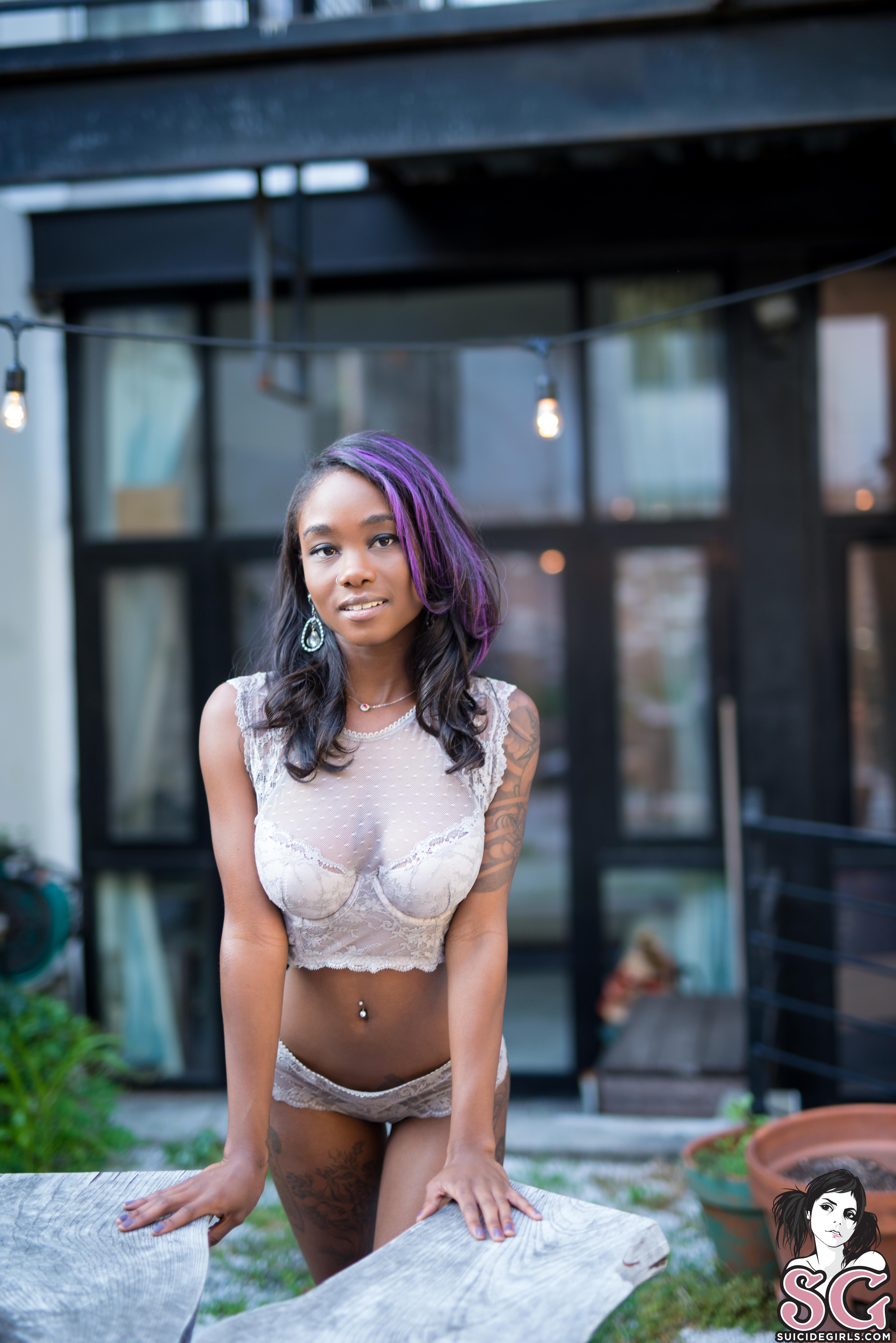 4912px x 7360px - Ebony Babe with Tattoo from Suicide Girls - Image Gallery #429943